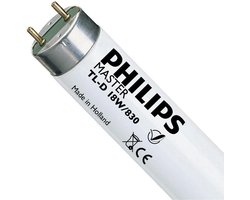 Philips MASTER TL-D Super 80 18W/830 1SL - 1 stuks van 60cm lang.