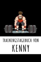 Trainingstagebuch von Kenny: Personalisierter Tagesplaner für dein Fitness- und Krafttraining im Fitnessstudio oder Zuhause