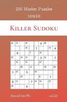 Killer Sudoku - 200 Master Puzzles 10x10 vol.22