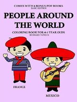 Coloring Books for 4-5 Year Olds (People Around the World)