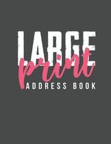 Large Print Address Book