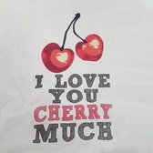I Love You Cherry Much kussensloop Set van 2