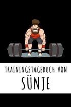 Trainingstagebuch von S�nje: Personalisierter Tagesplaner f�r dein Fitness- und Krafttraining im Fitnessstudio oder Zuhause