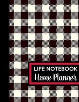 Life Notebook Home Planner: Home Management Life Planner For Families: Real Property Owned - Banking Information - Fillable Personalized To Your F