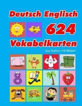 Deutsch Englisch 624 Vokabelkarten aus Karton mit Bildern: Wortschatz karten erweitern grundschule f�r a1 a2 b1 b2 c1 c2 und Kinder