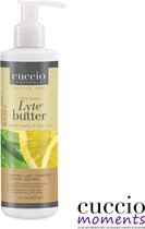 Cuccio Bodybutter Lyte 237 ml White Limetta & Aloe Vera 24 uur Hydraterend –verfrissend - Bodylotion en de perfecte handcrème in 1- Ideaal voor jouw eigen  Spa – Ritueel @ Home
