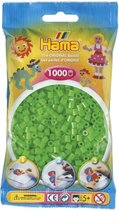 Strijkparels Hama - 1000 Stuks - Fluor groen