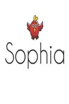 Sophia: 6x9 College Ruled Line Paper 150 Pages