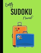 Easy Sudoku Travel: Puzzles Book for Adults and Kids - Activity Books Travel