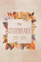 Mein Studienplaner 2019 - 2020: 174 vorgefertigte Seiten - ca. DIN A5 - Timer, Terminplaner und Studentenplaner von Oktober 2019 bis Dezember 2020 - S