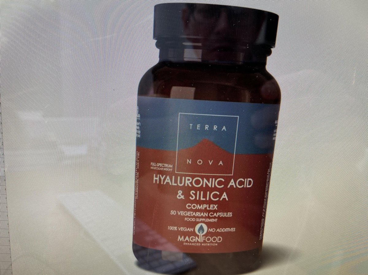 Terranova Hyaluronic acid & silica complex Inhoud 100 capsules bol