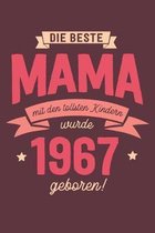 Die Beste Mama wurde 1967 geboren: Wochenkalender 2020 mit Jahres- und Monats�bersicht und Tracking von Gewohnheiten - Terminplaner - ca. Din A5