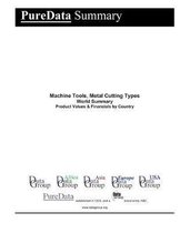 Machine Tools, Metal Cutting Types World Summary: Product Values & Financials by Country