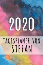2020 Tagesplaner von Stefan: Personalisierter Kalender f�r 2020 mit deinem Vornamen
