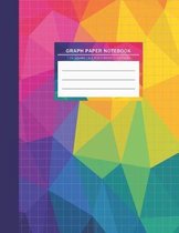 Graph for Classroom: Colorful Polygonal Graph Paper Notebook Quad Ruled Notebook Graph Composition Book Graphing Notebook Science & Math No