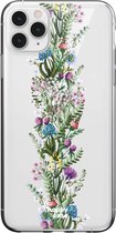 HappyCase iPhone 11 Pro Max Hoesje Flexibel TPU Floral Print