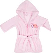 Kinderbadjas | Roze | 80cm - 92cm (12 mnd - 2 jaar) | NEWBORN © | Ochtendjas | Baby badjas | Kinder badjas |