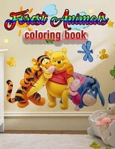 Forest Animals coloring book