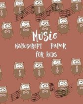 Music Manuscript Paper For Kids