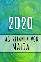 2020 Tagesplaner von Malia