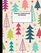 Primary Composition Notebook: Preschool, Kinder, 1st and 2nd Grade Writing Journal School Exercise Workbook with Picture and Drawing Space - Lovable