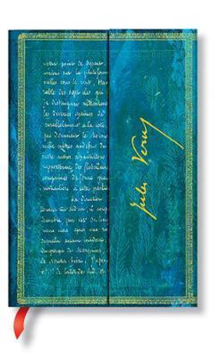 Paperblanks Embellished Manuscript Verne, Twenty Thousand Leagues Mini - Ongelinieerd