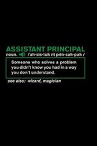 Notebook Assistant Principal Definition