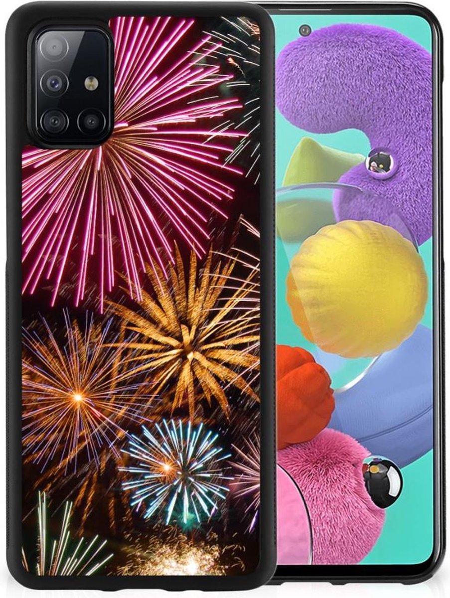Samsung Galaxy A51 TPU Bumper Case Vuurwerk