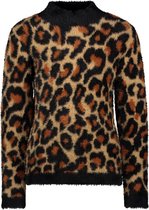 Like Flo Meisjes sweaters Like Flo Flo girls animal hairy knit sweater animal 116