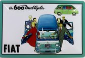 Wandbord - Fiat The 600 Multipla