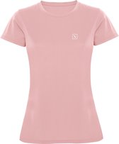 LXURY Comp T-Shirt Roze Maat M - Sportshirt - Kleding - Training - Sportkleding - Dames