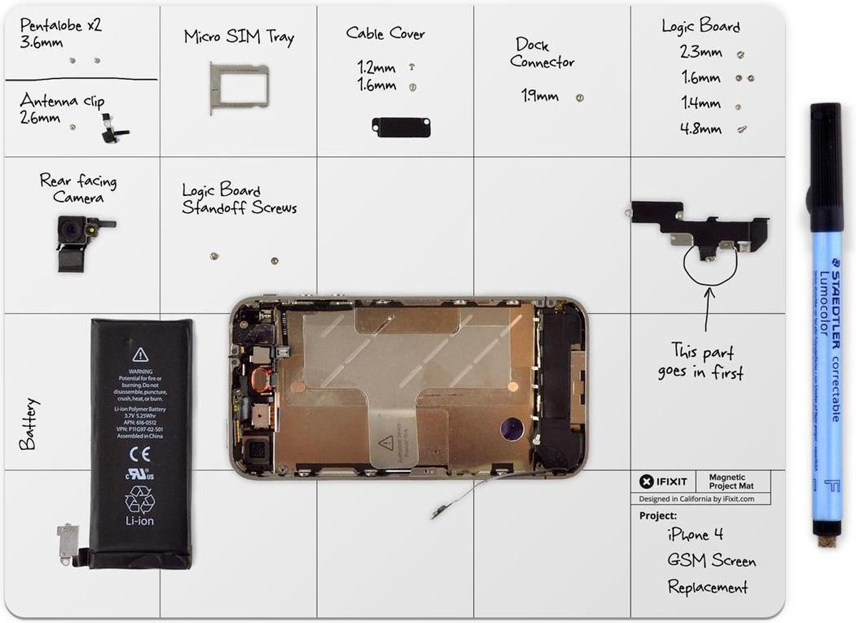 iFixit Magnetic Project Mat