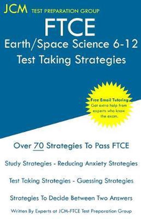 FTCE Earth/Space Science 6-12 - Test Taking Strategies - cover