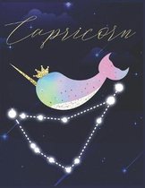 Capricorn: Narwhal Unicorn of the Sea Daily Horoscope Astrological Sun Sign Journal