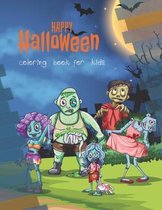 Happy Halloween: coloring book for kids