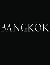 Bangkok: Black and White Decorative Book to Stack Together on Coffee Tables, Bookshelves and Interior Design - Add Bookish Char