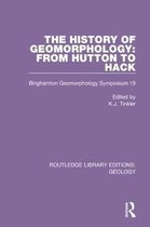 Routledge Library Editions: Geology-The History of Geomorphology