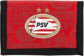 Portefeuille unisexe PSV PSV Eindhoven Rouge, noir