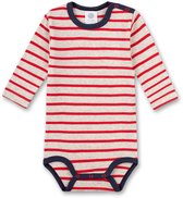 Sanetta baby romper jongen Breton Striped Red 68