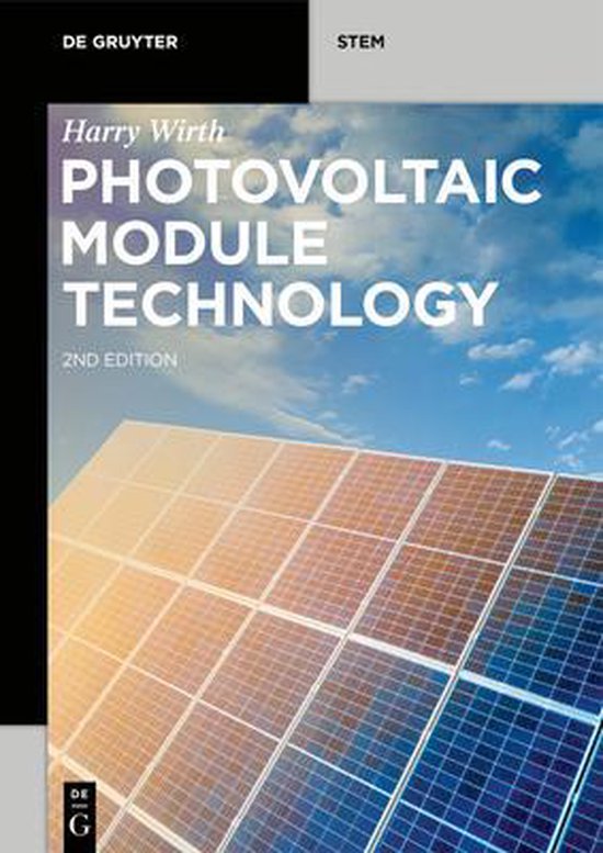 De Gruyter STEM- Photovoltaic Module Technology | 9783110676976 | Harry ...