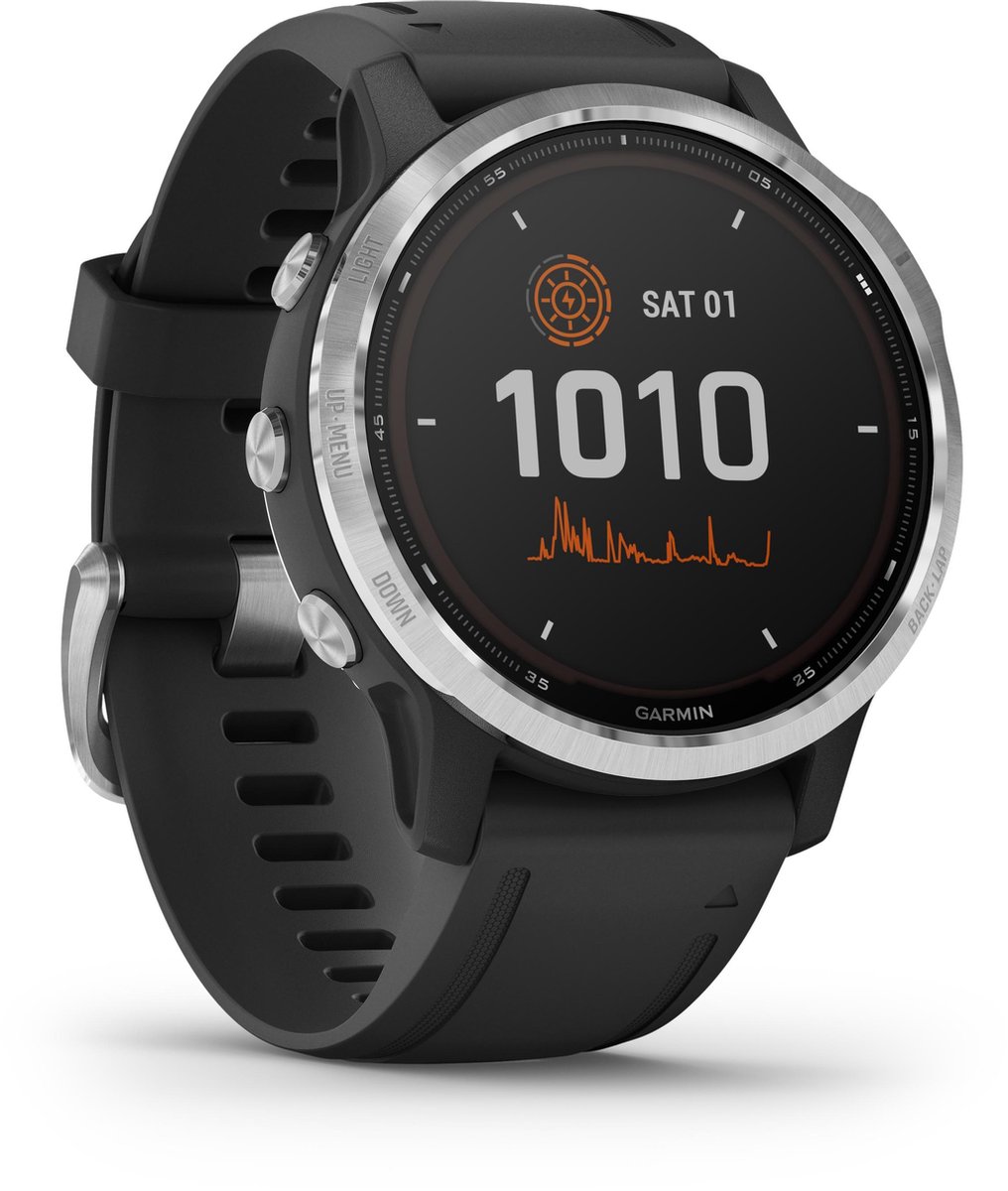 Garmin Fenix 6S Solar Multisport Smartwatch - 10ATM - afbeelding 2