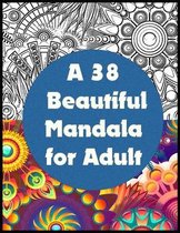 A 38 beautiful mandala for adult