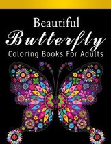 Beautiful Butterfly Coloring Book For Adults