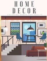 Home Decor Coloring Books For Adults