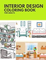 Interior Design Coloring Book For Adults