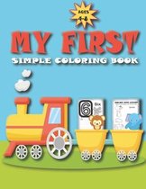 4-8 My First simple coloring book