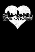San Antonio: 6x9 college lined notebook to write in with skyline of San Antonio, Texas