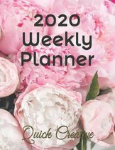 2020 Weekly Planner: Organizer Planner At A Glance 2020 Agenda with To-Do List and Notes