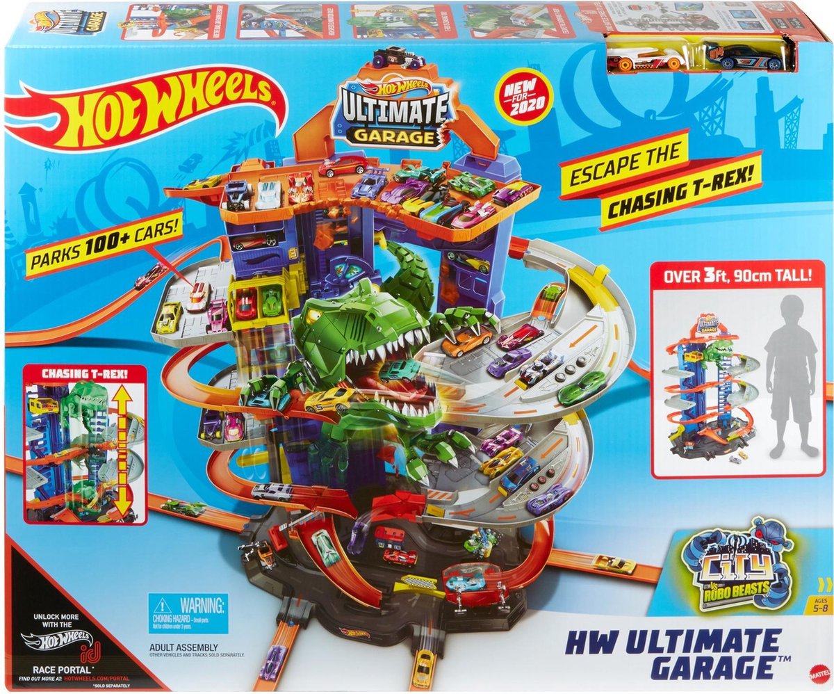 Bol Com Hot Wheels City Ultieme Garage Vernieuwde Versie Speelset   1200x998 