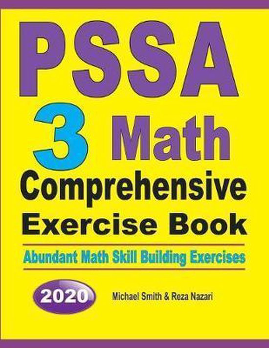 PSSA 3 Math Comprehensive Exercise Book - cover